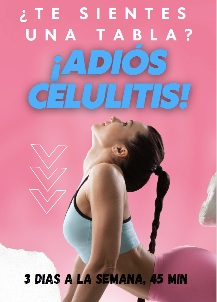 Rutina de gimnasio para reducir la celulitis (guía paso a paso)